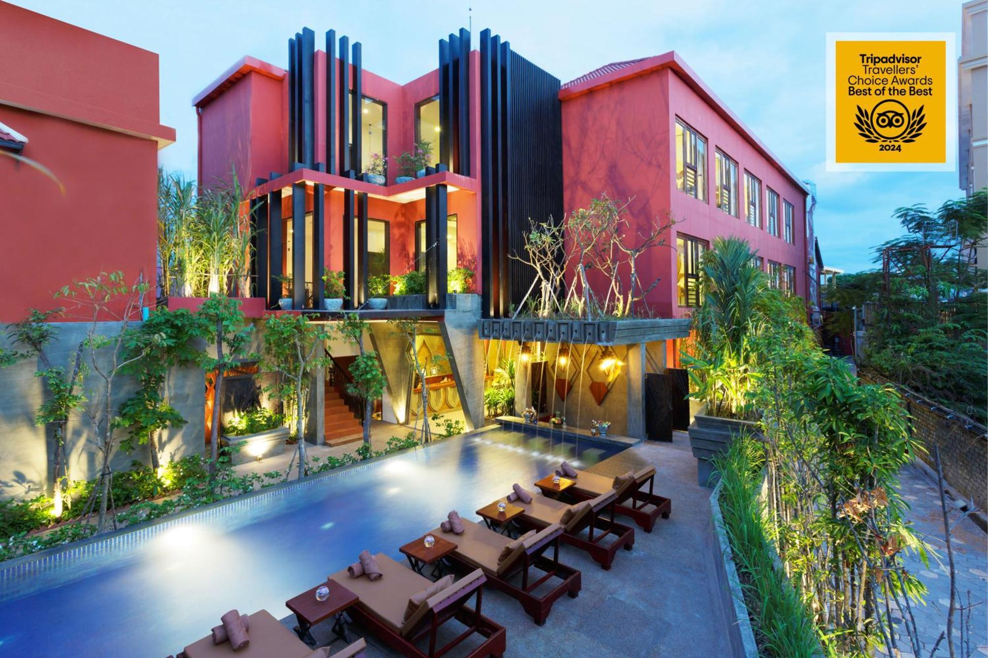Golden Temple Villa Siem Reap Eksteriør bilde